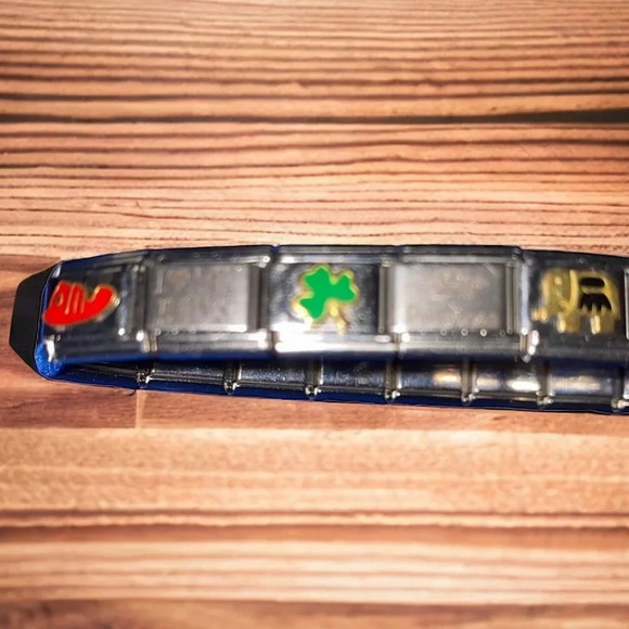 Italian Italy Stainless Charm Bracelet Mom Ireland - Picture 6 of 7